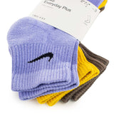 Nike Everyday Plus Cushioned Ankle Quarter Socken 3 Paar SX6890-927-