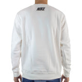 Nike Repeat Fleece Crew Sweatshirt DM4679-100 - weiss-schwarz