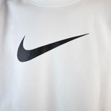 Nike Repeat Fleece Crew Sweatshirt DM4679-100 - weiss-schwarz