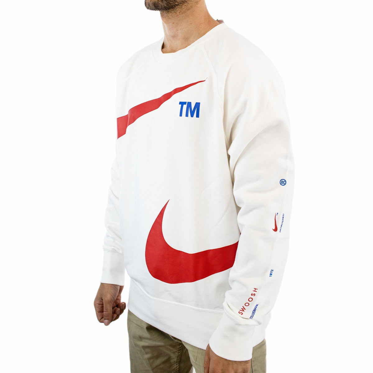 Nike Swoosh Crewneck Sweatshirt DD5993-100-