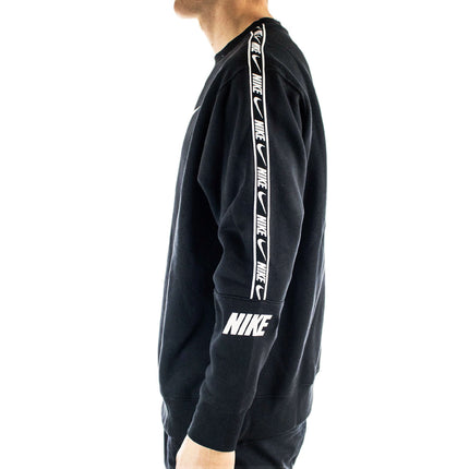 Nike Repeat Fleec Sweatshirt DJ4141-010 - schwarz-weiss