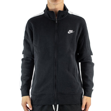 Nike Club Trainings Jacke DD7010-010 - schwarz-weiss