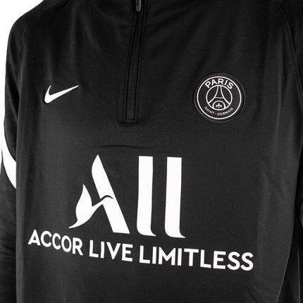 Nike Paris Saint-Germain Strike Away Dri-Fit Trainings Jacke DH0536-011 - schwarz-rosa
