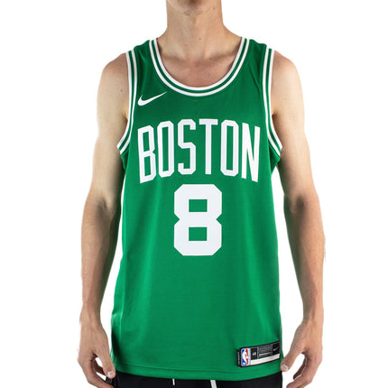 Nike Boston Celtics NBA #8 Kemba Walker Icon Edition Swingman Jersey Trikot CW3659-317 - grün-weiss