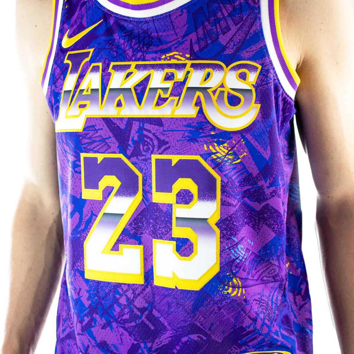 Nike Los Angeles Lakers NBA #23 Lebron James Select Series Jersey Trik –  Brooklyn Footwear x Fashion