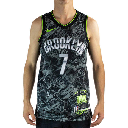 Nike Brooklyn Nets Kevin Durant #7 Select Series MVP Swingman Jersey Trikot DA6954-073 - grau-grün
