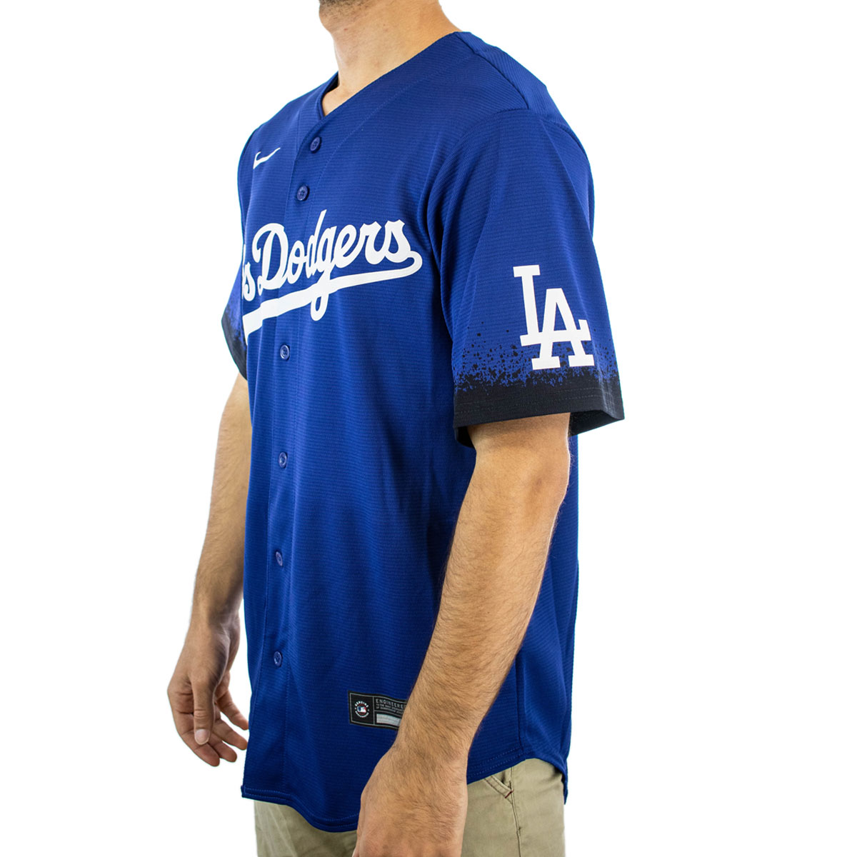 Los Angeles Dodgers Nike Official Replica City Connect Jersey -Youth