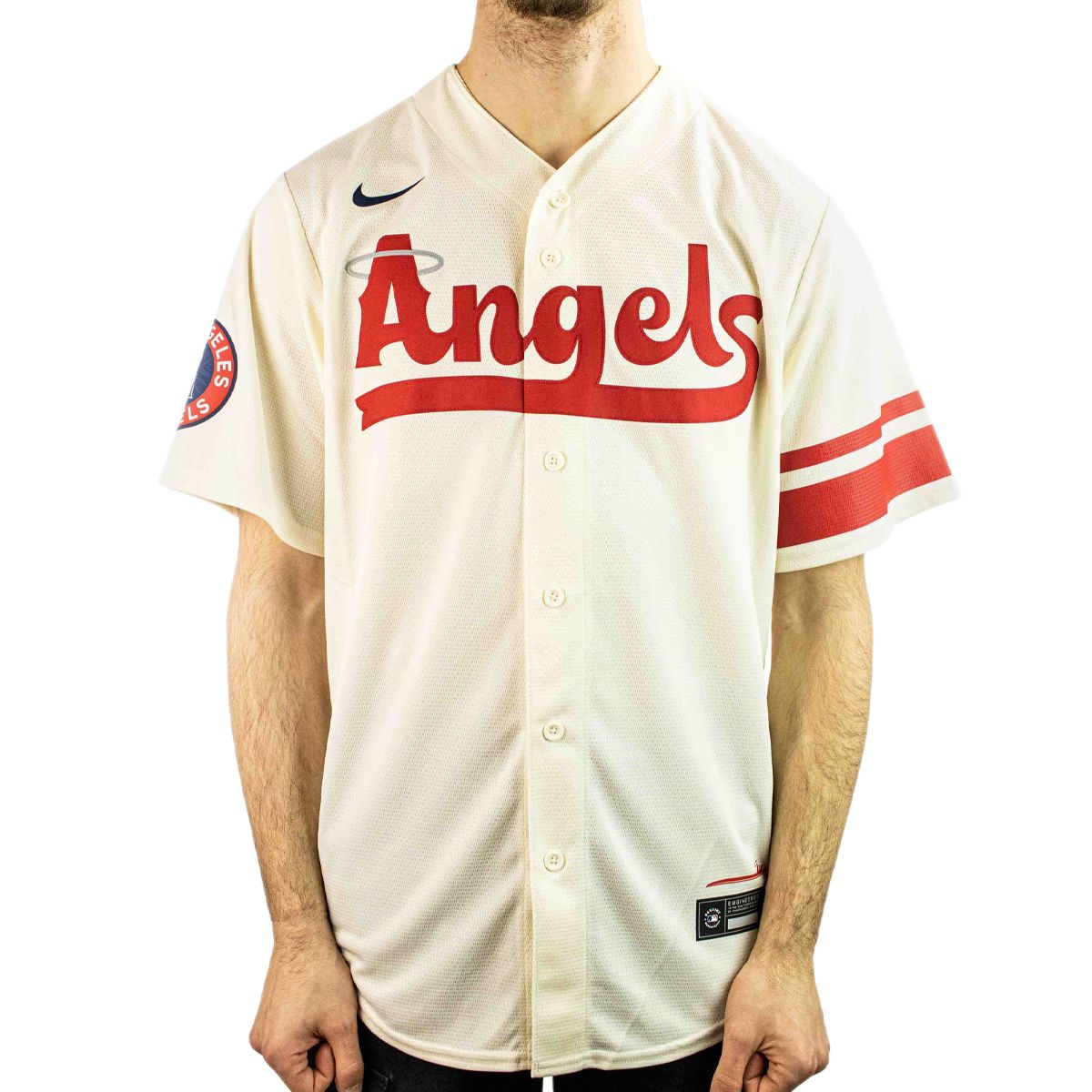 Los Angeles Angels of Anaheim Nike Official Replica City Connect Jersey  -Youth