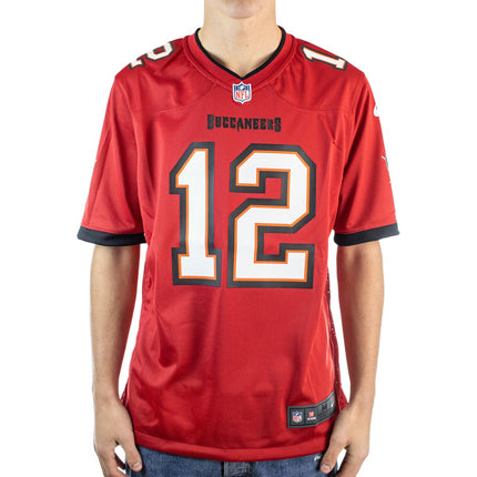 Nike Tampa Bay Buccaneers NFL Tom Brady #12 Home Game Team Colour Jersey Trikot 67NM-TBGH-8BF-2NQ-