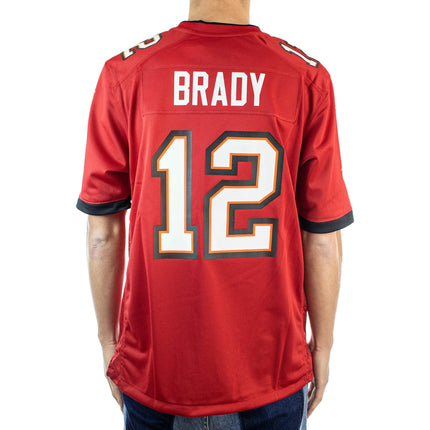 Nike Tampa Bay Buccaneers NFL Tom Brady #12 Home Game Team Colour Jersey Trikot 67NM-TBGH-8BF-2NQ-