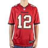 Nike Tampa Bay Buccaneers NFL Tom Brady #12 Home Game Team Colour Jersey Trikot 67NM-TBGH-8BF-2NQ - rot