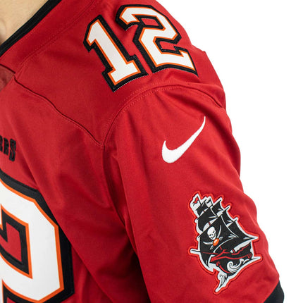 Nike Tampa Bay Buccaneers NFL Tom Brady #12 Limited Team Colour Home Jersey Trikot 32NM-TMLH-8BF-2TH-