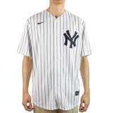 Nike New York Yankees MLB Official Replica Home Jersey Trikot T770-NKWH-NK-XVH - weiss-dunkelblau