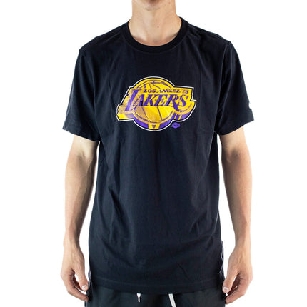 Nike Los Angeles Lakers NBA Dri-Fit Chrome Logo T-Shirt CZ7273-010 - schwarz-gelb