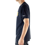Nike Los Angeles Lakers NBA Dri-Fit Chrome Logo T-Shirt CZ7273-010 - schwarz-gelb
