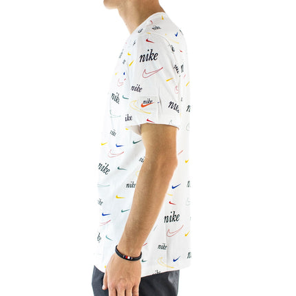 Nike Swoosh 50 All Over Print T-Shirt DJ1391-100-
