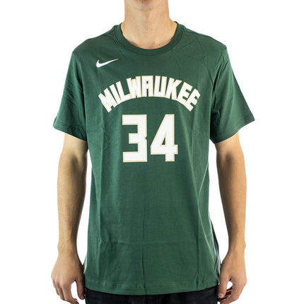 Nike Milwaukee Bucks NBA Giannis Antetokounmpo 34 T-Shirt CV8534-326-