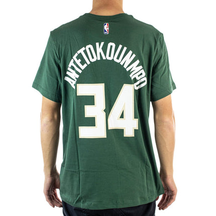 Nike Milwaukee Bucks NBA Giannis Antetokounmpo 34 T-Shirt CV8534-326-