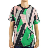 Nike Dri-Fit Summer Print T-Shirt DM6253-697 - grün-rosa-schwarz