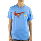 Nike Sportswear T-Shirt DR8064-412 - hellblau-rot