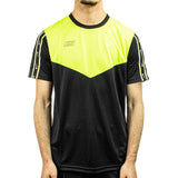 Nike Repeat Swoosh T-Shirt DX2301-013 - schwarz-neon gelb