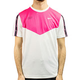 Nike Repeat Swoosh T-Shirt DX2301-122 - weiss-pink