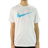 Nike Repeat SW T-Shirt DX2032-121 - weiss-hellblau