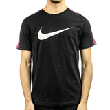 Nike Repeat SW T-Shirt DX2032-013 - schwarz-pink-weiss