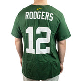 Nike Green Bay Packers NFL Name & Number T-Shirt N199-3EE-7TF-NAA-