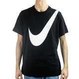 Nike HBR Swoosh T-Shirt DX1017-010 - schwarz-weiss