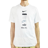 Nike Club+ Pack 4 T-Shirt DZ2875-100 - weiss-schwarz