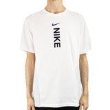 Nike Hybrid T-Shirt FB1433-100 - weiss-schwarz-blau