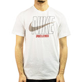 Nike Dri-Fit Slub T-Shirt DZ2751-100 - weiss-rot