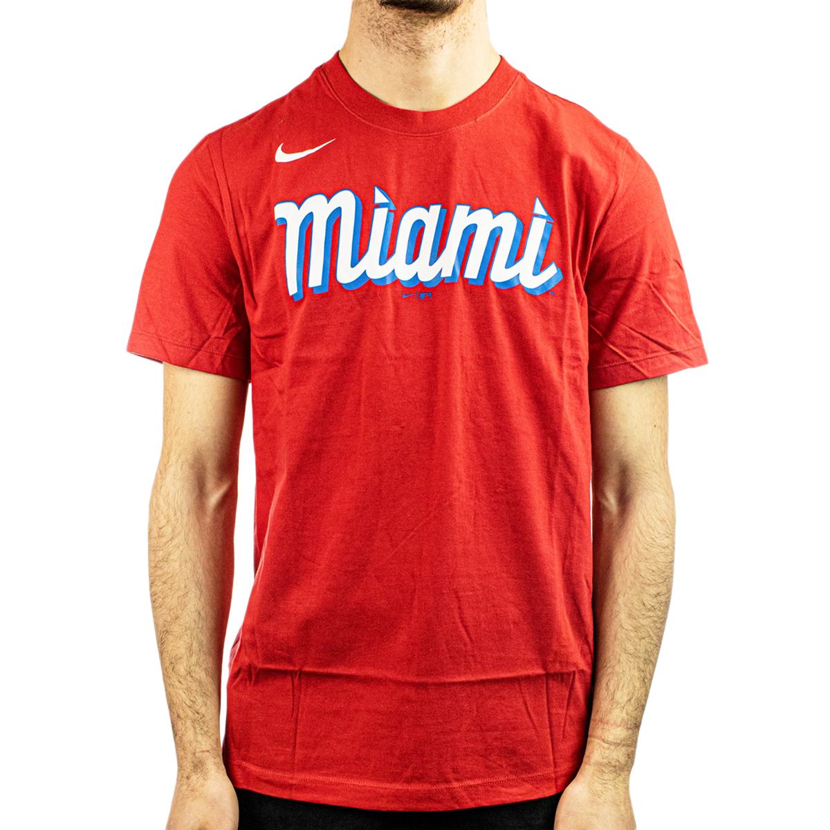 Nike Miami Marlins MLB Essential Cotton T-Shirt N199-65N-MQM-0A3-