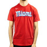Nike Miami Marlins MLB Essential Cotton T-Shirt N199-65N-MQM-0A3 - rot