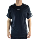 Nike Repeat T-Shirt DD4497-010 - schwarz-weiss