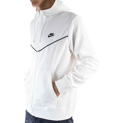 Nike Sportswear Repeat Zip Hoodie CZ7822-101 - weiss-schwarz