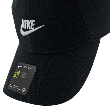 Nike Sportswear H86 Futura Washed Cap 913011-010 - schwarz-weiss