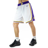 Nike Los Angeles Lakers NBA Statement Edition Swingman Short AJ5616-100 - weiss-lila
