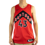 Nike Toronto Raptors NBA #43 Pascal Siakam NBA Swingman Jersey Trikot CN8022-666 - rot-schwarz