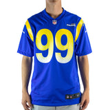 Nike Los Angeles Rams NFL Aaron Donald #99 Home Game Team Colour Jersey Trikot 67NM-LRGH-95F-2NA - blau-gelb