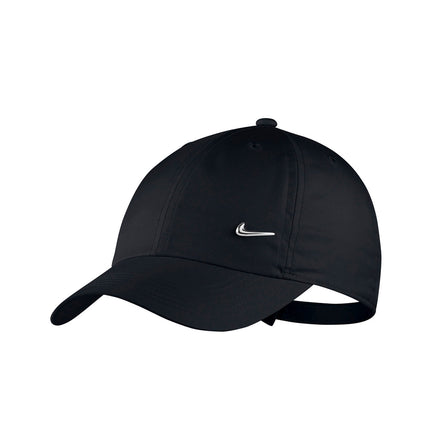 Nike Youth Heritage 86 Metal Swoosh Youth Cap AV8055-010 - schwarz-silber
