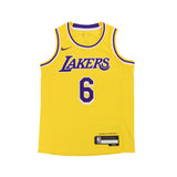 Nike Los Angeles Lakers NBA Swingman Lebron James Icon Jersey 8 Jahre EZ2B7BZ2P-LAK06 - gelb-lila