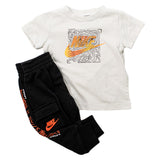 Nike Elevate T-Shirt and Pant Set 66J507-023 - schwarz