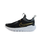 Nike Flex Runner 2 (GS) DJ6038-007 - schwarz-weiss-gold