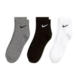 Nike Everyday Lightweight Quarter Ankle 3-Pack Socken SX7677-964 - schwarz-grau-weiss