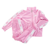Nike NSW Tricot Set Anzug 36G796-A8F - pink-weiss