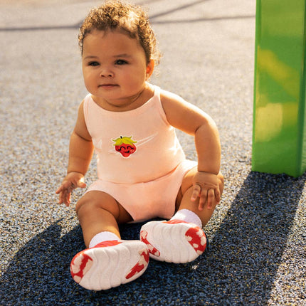 Nike Lil Fruits Strawberry Romper Anzug 36J644-X24-