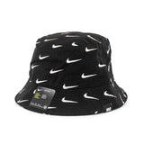 Nike Swoosh Print Bucket Hut für Kinder 8A2973-023 - schwarz-weiss