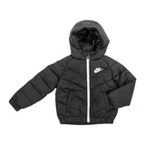 Nike Synthetik Fill Hooded Winter Jacke 86K082-023 - schwarz